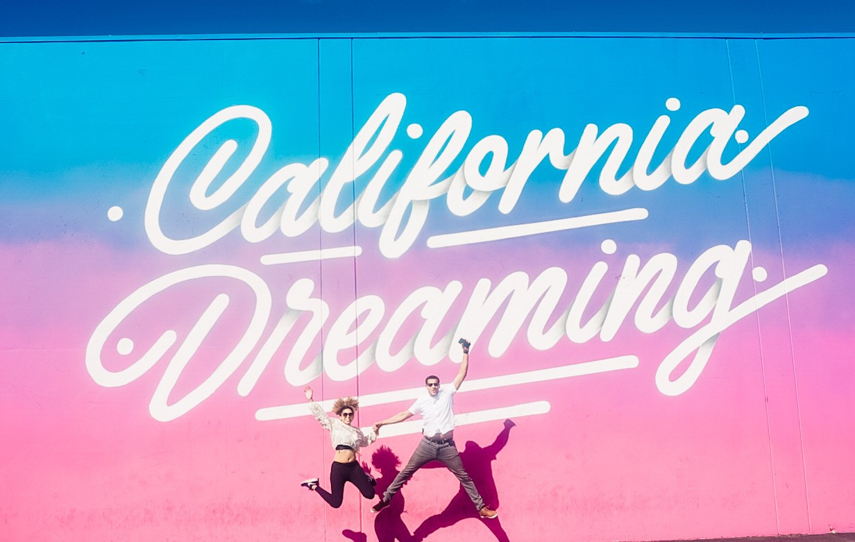 California Dreaming Wall